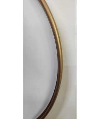 Зеркало круглой  формы в  раме бронзового цвета из металла, различных диаметров,  Р2-249