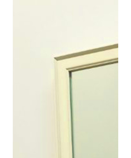 Зеркало прямоугольной формы разных размеров в  декоративной пластиковой раме кремового цвета ,2716-157-SP