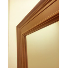 Зеркало прямоугольной формы в деревянной раме, 75 CARAM