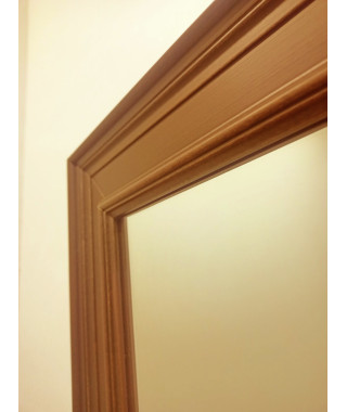 Зеркало прямоугольной формы в деревянной раме, 75 CARAM