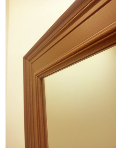 Зеркало прямоугольной формы в деревянной раме, 75 CARAM
