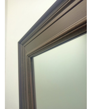 Зеркало прямоугольной формы в деревянной раме, 75GOR